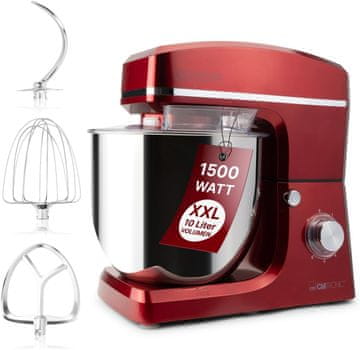 Clatronic Clatronic XXL kuhinjski robot 1500W, 10L posuda, nastavak za gnječenje, miješanje, tučenje