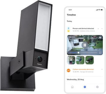 Netatmo Netatmo vanjska nadzorna kamera - 2K HDR, AI detekcija, LED reflektor