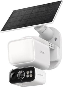 slomart Tapo C615F KIT 360 Reflektor kamera, Solar vanjska nadzorna kamera s baterijom, 2K 3MP