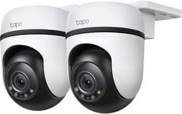 slomart Tapo C510W (2-Pack) 360 WiFi vanjska nadzorna kamera, boje noćnog vida