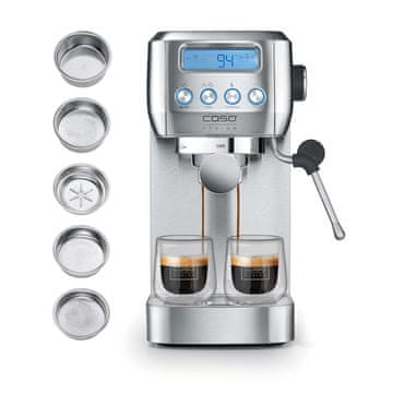 CASO Caso EspressoGourmet Crema Stroj za espresso s pjenilom za mlijeko