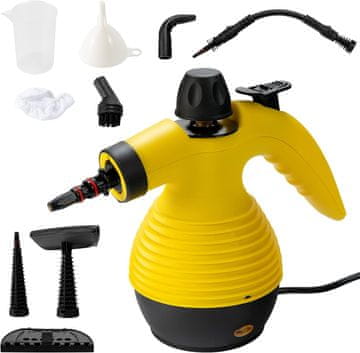 slomart FANTASK ručni parni čistač, 1050W, 3 bara, s 9 dodataka