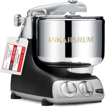 slomart Ankarsrum Assistent Original 6230 kuhinjski robot, crni
