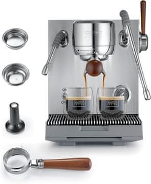 CASO Caso EspressoGourmet Advanced espresso aparat s pjenilom za mlijeko