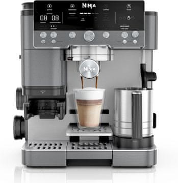 Ninja Ninja Luxe Café Premier 3-u-1 aparat za kavu, Metallic siva