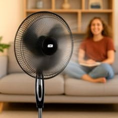 Aga Stojan ventilator 43 cm Crni 6DAZ449 - II. KLASA