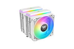 Thermaltake Thermaltake ASTRIA 600 CPU hladnjak (Bijeli, Dual Tower, 2x120mm PWM)