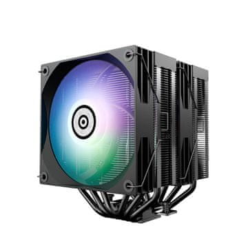 Enermax ENERMAX ETS-TD60D-ARGB Dual-Tower CPU hladnjak s digitalnim zaslonom