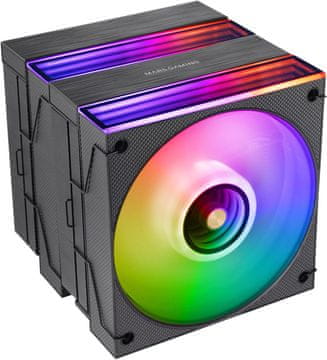 Mars Mars Gaming MCPU-X26 CPU hladnjak - Dvostruki toranj, TDP 350W, ARGB ventilatori