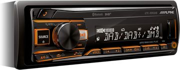 slomart Alpine UTE-204DAB Digitalni radio 1DIN DAB+ Bluetooth, crna (RGB osvjetljenje)