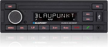 Blaupunkt Autoradio BLAUPUNKT Valencia 200 DAB BT, 1DIN, DAB+, Bluetooth