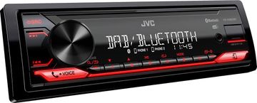 JVC Autoradio JVC KD-X282DBT USB/DAB+, Bluetooth, 1x Pre-Out