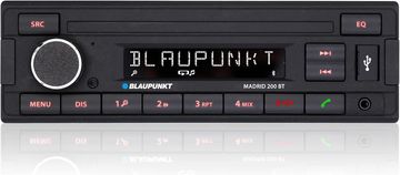Blaupunkt Autoradio BLAUPUNKT Madrid 200 BT, 1DIN, Bluetooth, USB, Aux