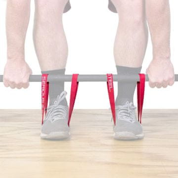 STEEL Serious Steel Fitness kratke trake za dizanje utega 50,8 cm (par)