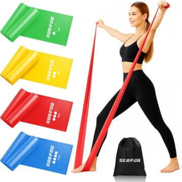 slomart SURFOU Fitness Trake - 4 razine otpora