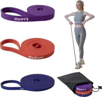 Good Good Nite 3-dijelni set fitness traka - za trening s utezima