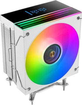 Mars Mars Gaming MCPU-LCD CPU hladnjak, 300W TDP, 120mm, ARGB LCD