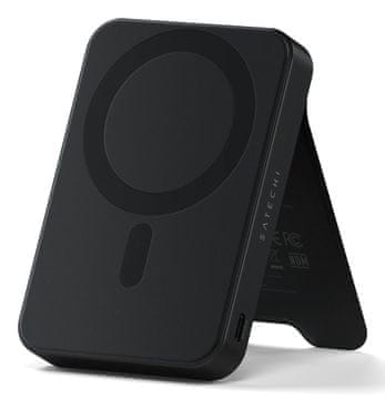 Satechi Satechi OntheGo 10K Powerbank s postoljem, magnetski, crni