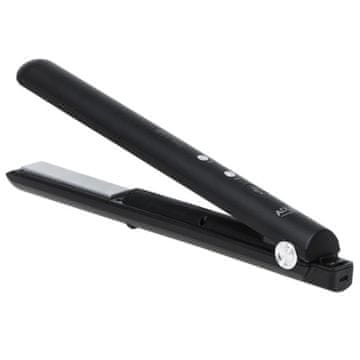 Adler Bežična putna pegla za kosu USB-C 160/190/220°C Crna