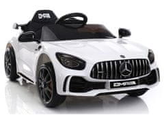 AUTONA LEAN CARS Dječji auto na akumulator Mercedes GTR, bijeli
