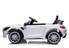 AUTONA LEAN CARS Dječji auto na akumulator Mercedes GTR, bijeli