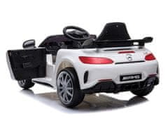 AUTONA LEAN CARS Dječji auto na akumulator Mercedes GTR, bijeli