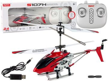 SYMA S107H 2.4G Helikopter na daljinsko upravljanje, crvene boje
