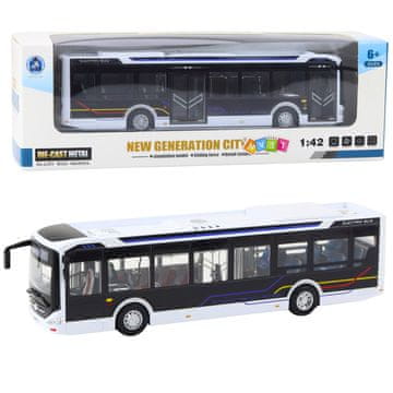 Metalna svjetla gradskog autobusa Zvuk 1:42 Bijela