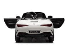 AUTONA LEAN CARS Mercedes AMG SL63 Akumulatorski auto, bijeli