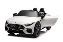 AUTONA LEAN CARS Mercedes AMG SL63 Akumulatorski auto, bijeli