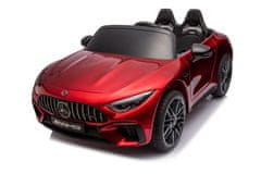 AUTONA LEAN CARS Mercedes AMG SL63 Akumulatorski auto, crveni lakirani