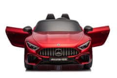 AUTONA LEAN CARS Mercedes AMG SL63 Akumulatorski auto, crveni lakirani