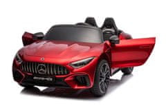 AUTONA LEAN CARS Mercedes AMG SL63 Akumulatorski auto, crveni lakirani