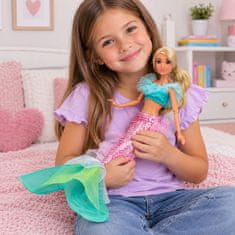 Anlily LEAN TOYS Lutka Anlily, sirena s svjetlucavim repom