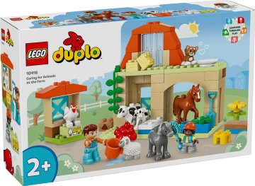 slomart LEGO DUPLO 10416 Kocke za njegu životinja na farmi, set za gradnju