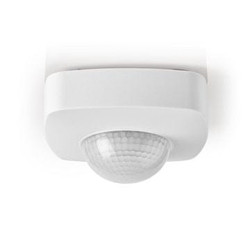 Nedis Detektor pokreta Za unutarnju i vanjsku upotrebu 3 žični Tip F CEE 7 7 360 5 300 W 300 W 1200 W 3 2000 Lux Tehnologija senzora PIR Domet senzora 2 0 8 0 m