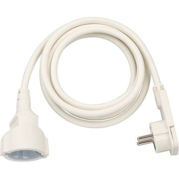 Nedis Produžni kabel 2 m H05VV F 3G1 5 IP20 Bijeli