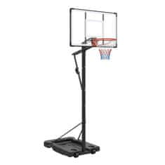 Northix Prijenosni košarkaški koš, podesivi 1,6-3 m, ploča od 109 cm