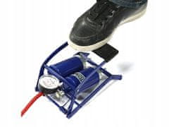 Verkgroup Nožna pumpa s manometrom i dva klipa 7 bara / 100 PSI