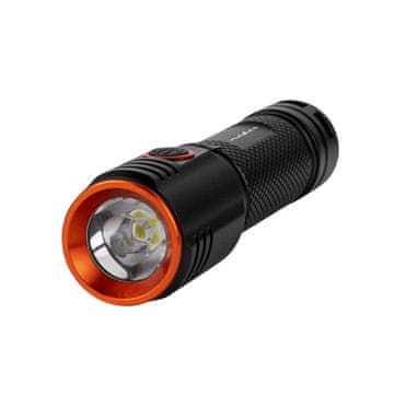Nedis LED svjetiljka | Na baterije | 3,7 V DC | 20 W | Ugrađene litij-ionske | baterije uključene | Punjiva | Naznačeni svjetlosni tok: 2000 lm | Domet osvjetljenja: 180 m | Kut snopa: 10 °
