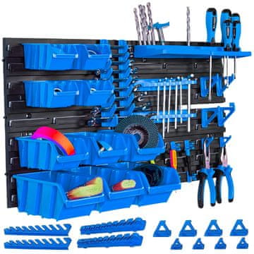 GEKO Modularni zidni organizator za alat od 38 dijelova, PVC 390 x 780 mm