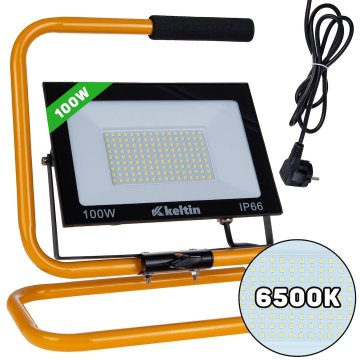 GEKO 100W SMD LED građevinski reflektor 6500K