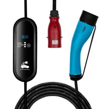 Akyga Punjač za električna vozila AK-EC-14 CEE 5-pinski / Tip 2 s LCD zaslonom, 1-fazni, 32 A, 7,2 kW, 5 m