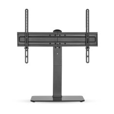 Nedis Fiksni TV stalak | 37 - 70 " | Maksimalna podržana težina zaslona: 40 kg | Podesiva unaprijed postavljena visina | Kaljeno staklo / Čelik | Crna