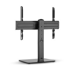 Nedis Fiksni TV stalak | 37 - 70 " | Maksimalna podržana težina zaslona: 40 kg | Podesiva unaprijed postavljena visina | Kaljeno staklo / Čelik | Crna