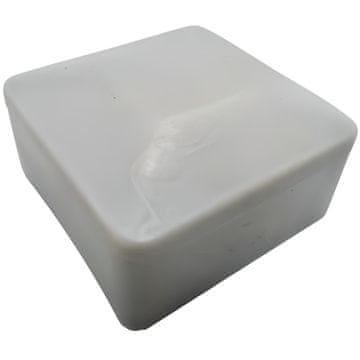 Vanjska završna kapa za profil, kapa, krov, 40x40, 20 KOM, SIVA