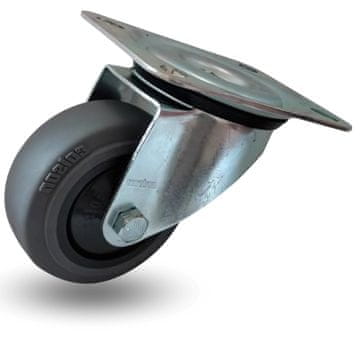 Okretni kotač, set kolica, 125 mm, 150 kg, JPPF 1251 Performa
