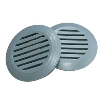Ventilacijski otvor za namještaj fi50 SIVI 10 KOM