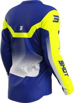 DEVO Blast Blue Cross motociklistička terenska majica kratkih rukava veličina M