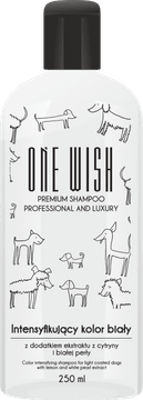 ONE WISH šampon za bijelu dlaku 250 ml